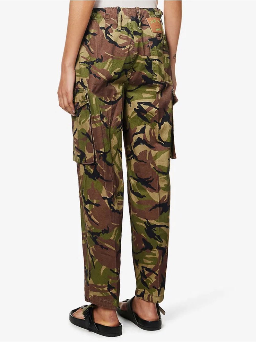 RAME x Julia Sarr Jamois - Camo-Print Cotton Trousers 25